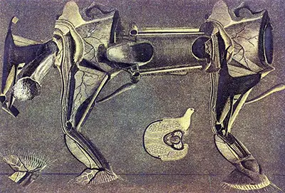 A Little Sick Horse's Leg Max Ernst